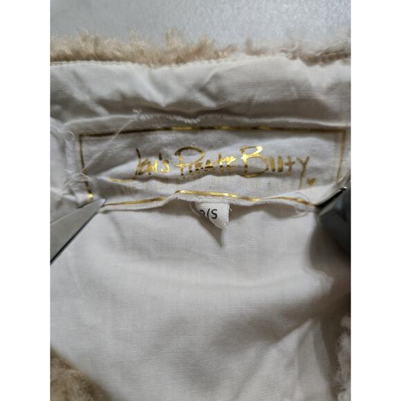 Womens Jen's Pirate Booty Faux Sherpa Coat Small CLEAN EUC - Picture 16 of 16